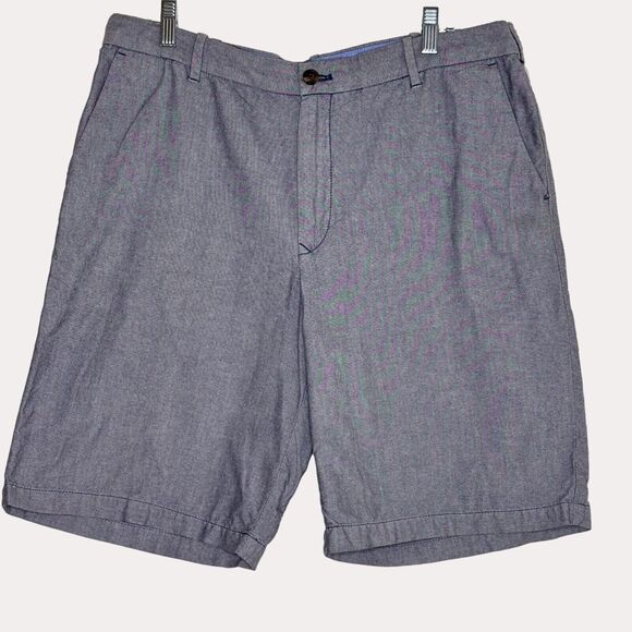 Izod Mens Golf Chino Bermuda Shorts Gray 36 bv - Picture 1 of 4